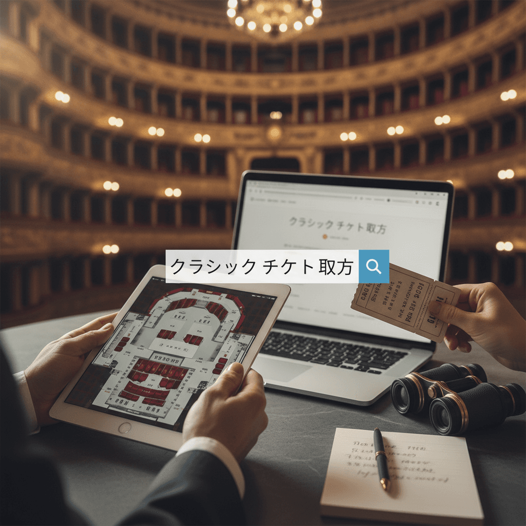 クラシックチケット取り方完全ガイド:良席を確実に手に入れる戦略